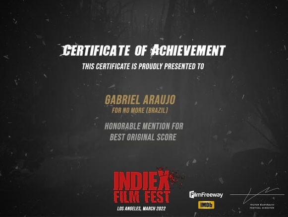 Certificate IndieX 3